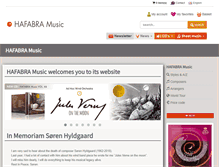 Tablet Screenshot of hafabramusic.com